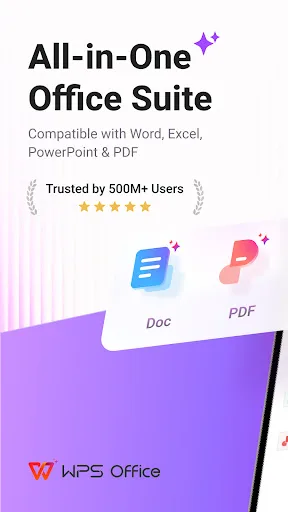 WPS Office-PDF, Word, Sheet screenshot 1