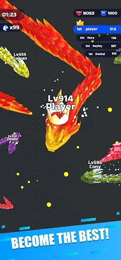 Snake Clash! screenshot 8