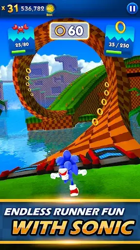 Sonic Dash Run screenshot 1